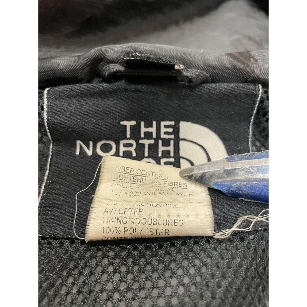 The North Face Jacket Mens Small Black GORE-TEX Mountain Hooded Waterproof Shell